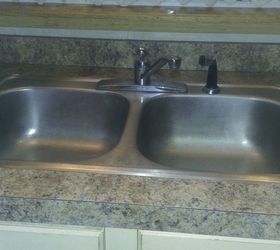 drainboard sink vs drop in sink, My present sink