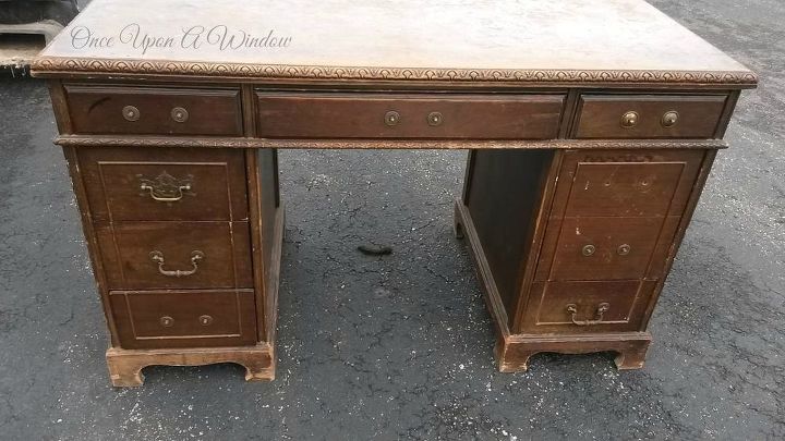 Old Desk Makeover Hometalk