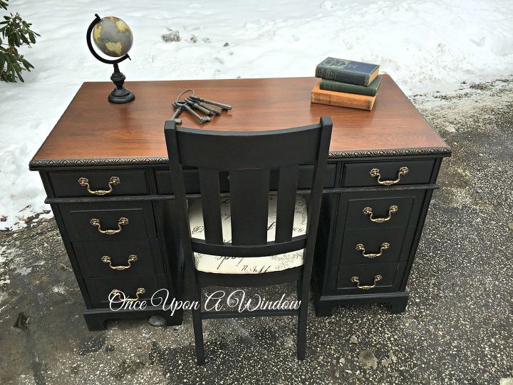 Old Desk Makeover Hometalk, Wooden Desk Makeover Ideas