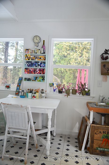 Inside My She Shed Cottage Hometalk Inside My She Shed Cottage Craft Rooms Home Decor Painted Furniture Storage