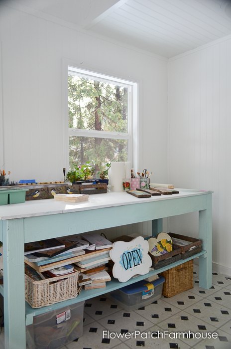 Inside My She Shed Cottage Hometalk Inside My She Shed Cottage Craft Rooms Home Decor Painted Furniture Storage