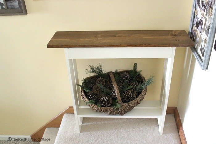 diy entry console table, diy, foyer, how to, rustic furniture, woodworking projects