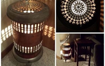 Vintage Electric Heater Lamp ~
