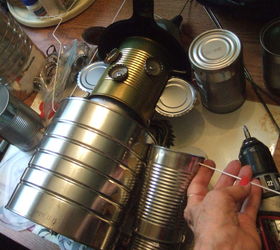 instructions for making the tin man part 2, crafts, repurposing upcycling