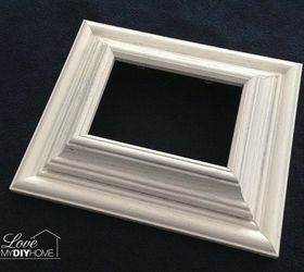 s 23 awesome things you didn t know you could do with old picture frames, crafts, repurposing upcycling, Stack two to make a designer chunky frame