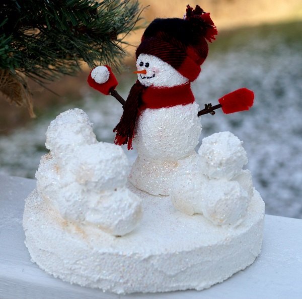 the best way to have a snowball fight, crafts, seasonal holiday decor