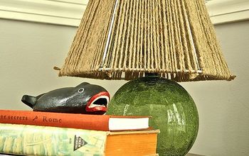 Rope Lampshade: Quick Nautical DIY
