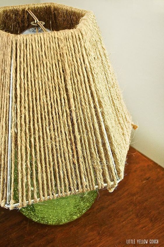 Shading A Rope Rope Lampshade: Quick Nautical DIY | Hometalk