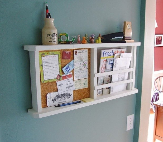 how to organize your mail with a diy mail center, how to, organizing, wall decor