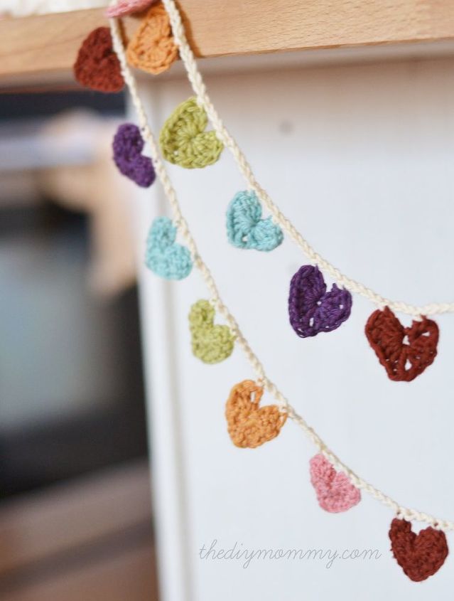 the sweetest valentine banner you ll ever make, crafts, seasonal holiday decor, valentines day ideas