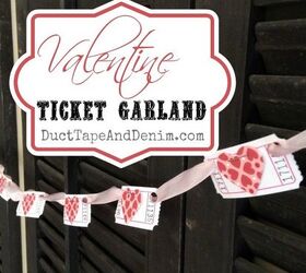 #ValentinesDay Ticket Garland #IGMe