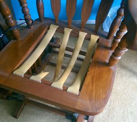 Broken Supports In Glider Rocker Chair Hometalk