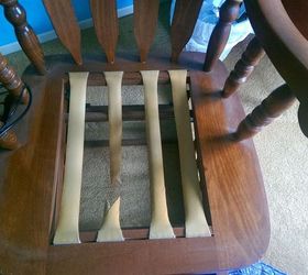 broken supports in glider rocker chair