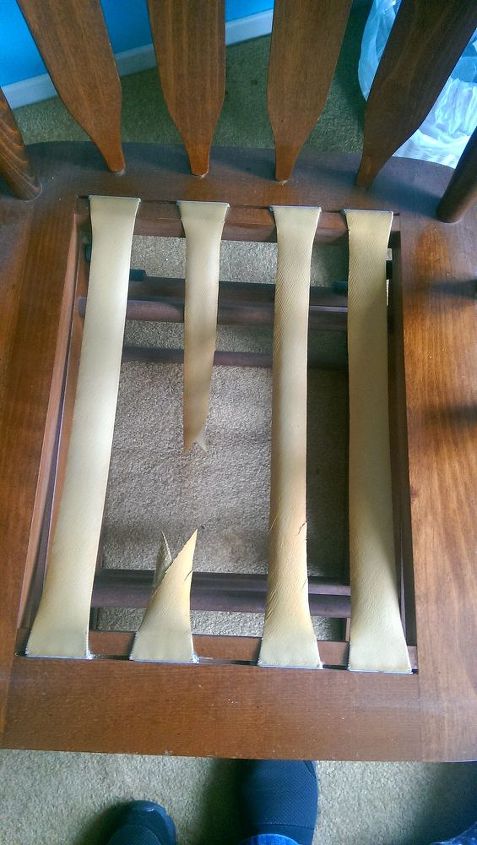 broken supports in glider rocker chair