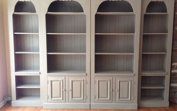Bookcase Makeover With Chalk Paint
