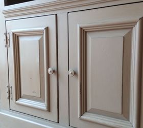bookcase makeover with chalk paint, AFTER