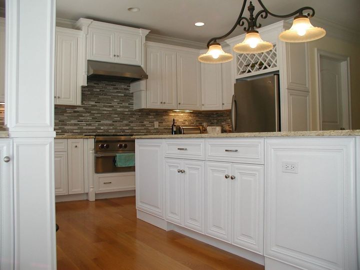 victoria s kitchen cabinet painting transformation, kitchen cabinets, kitchen design, kitchen island, painting, AFTER