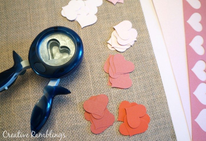 paper heart valentine art, crafts, seasonal holiday decor, valentines day ideas