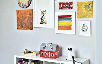 A Modern, Bright & Colorful Playroom Makeover