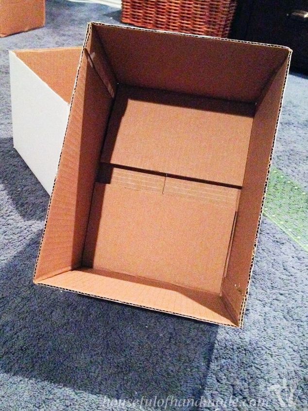 diy fabric covered storage boxes, storage ideas, reupholster