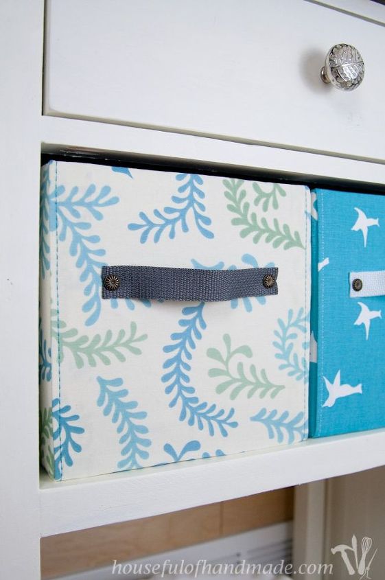 diy fabric covered storage boxes, storage ideas, reupholster