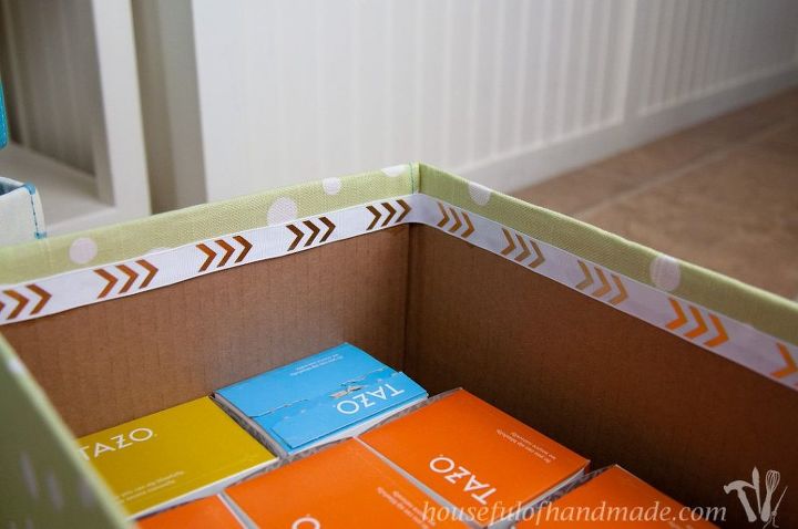 diy fabric covered storage boxes, storage ideas, reupholster