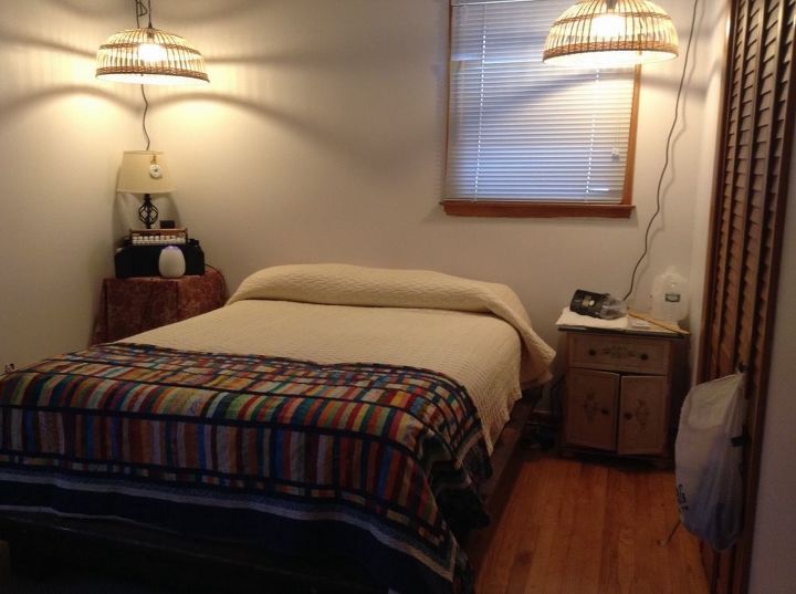 Help! Small bedroom needs painting and headboard advice | Hometalk