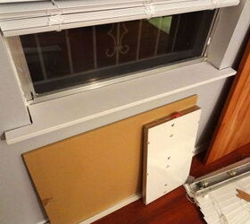upgrading windows with casing, diy, window treatments, windows