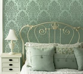 Solitarydesign Vintage damask stencil Shabby Chic A4 297x210mm French style DES5A