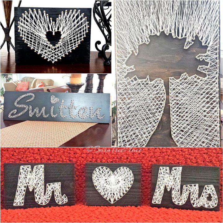 personalized string art, crafts