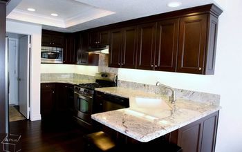 Kitchen Remodel With Custom Dark Brown Cabinets