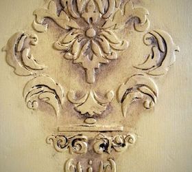 how to create a raised stencil on furniture, how to, painted furniture, rustic furniture
