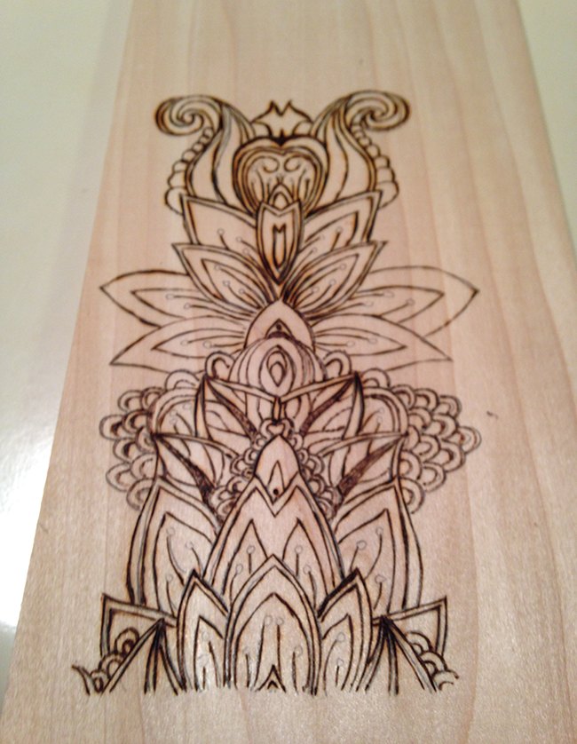 coloring book patterns on wood, crafts, woodworking projects, Erase or sand off any transfer lines