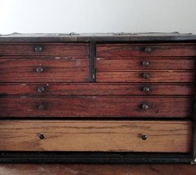 turn an antique dentist cabinet into a jewelry box, chalk paint, decoupage, repurposing upcycling, Antique Dental Cabinet