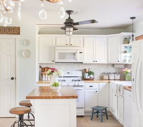 kitchen makeover on budget, countertops, kitchen cabinets, kitchen design, painting, rustic furniture