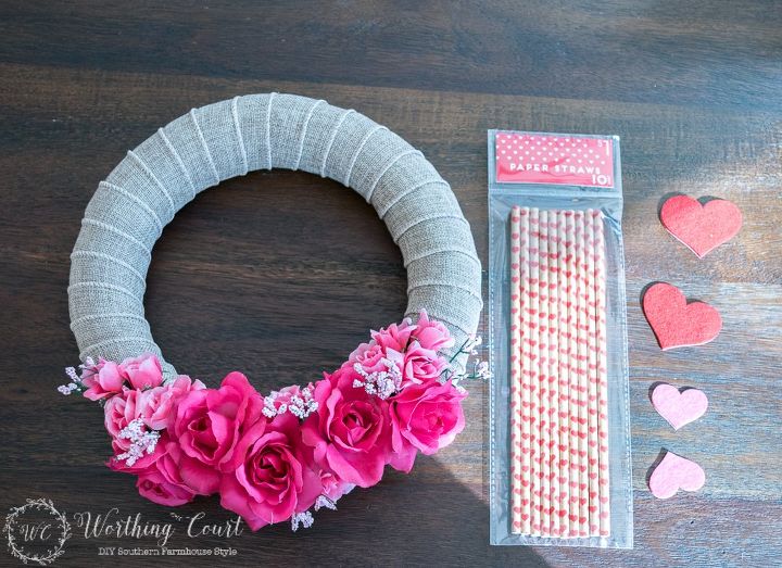 what can you do for valentine s day with 7 of dollar store supplies, crafts, seasonal holiday decor, valentines day ideas, wreaths