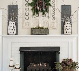 what can you do with christmas decorations after christmas, fireplaces mantels, home decor, seasonal holiday decor