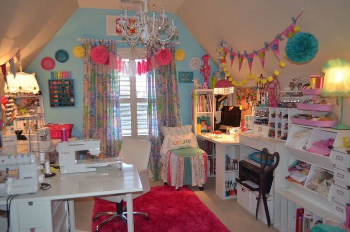 craftroom office is finally done big reveal, craft rooms, home office, My Sweet Place