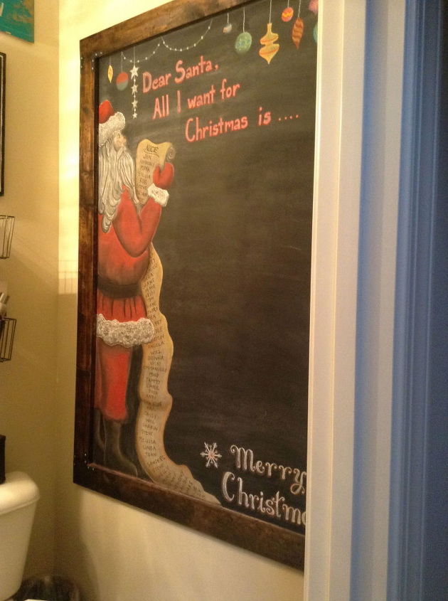christmas chalkboard holiday blackboard, christmas decorations, crafts, seasonal holiday decor