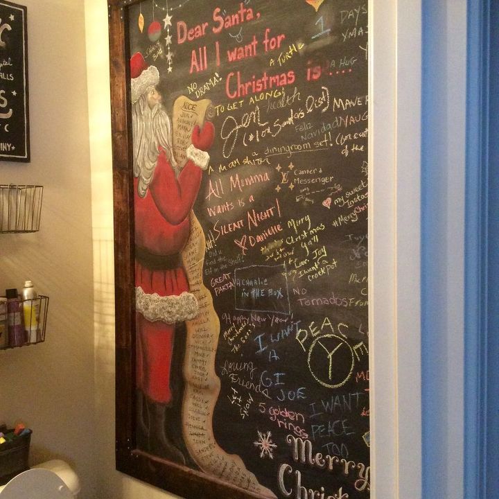 christmas chalkboard holiday blackboard, christmas decorations, crafts, seasonal holiday decor