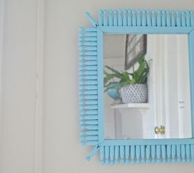 dollar store sunburst mirror, crafts, repurposing upcycling, wall decor