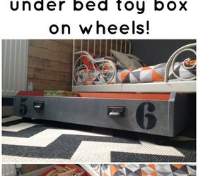 ikea drawer to under bed toy box, crafts, organizing, repurposing upcycling, storage ideas