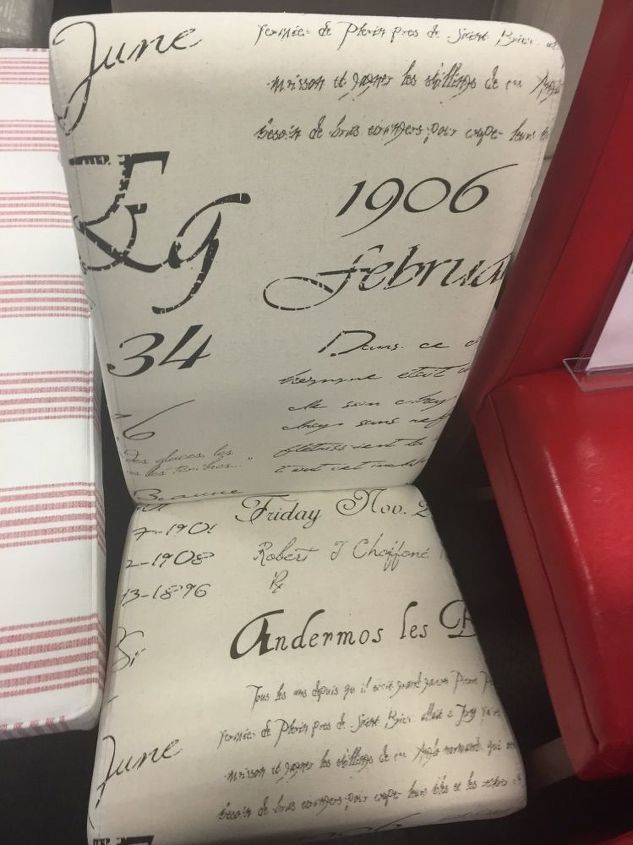 how to transfer personal letter to fabric for upholstery