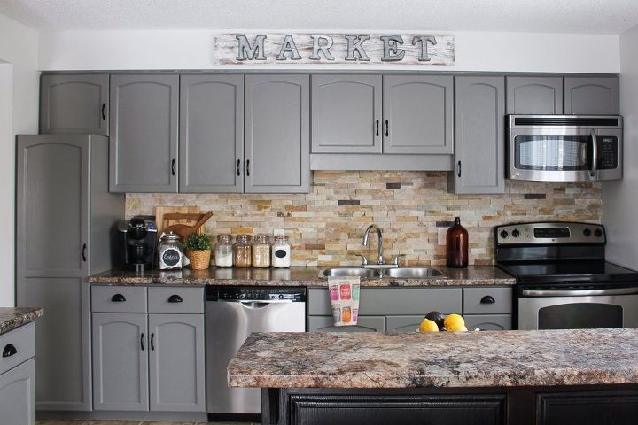 our kitchen cabinet makeover, diy, kitchen cabinets, kitchen design, painting