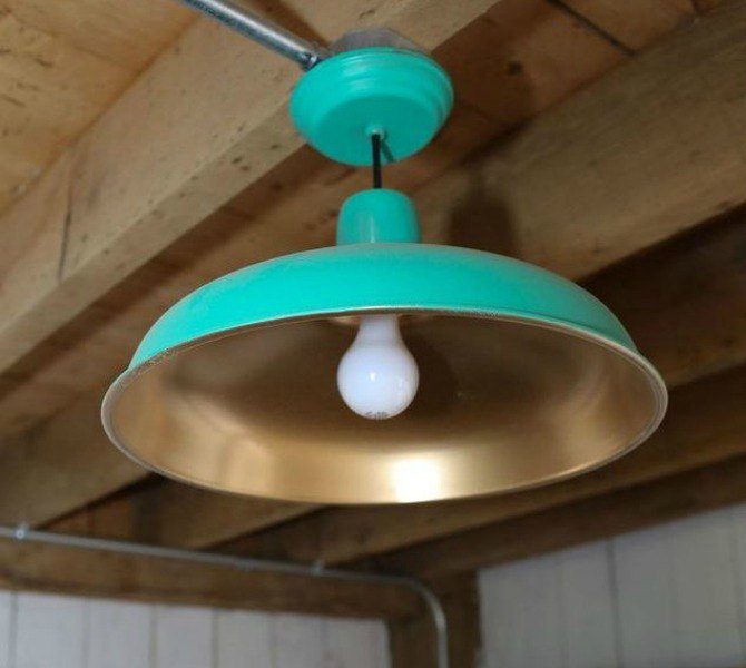 s 15 expensive looking lighting ideas that might surprise you, lighting, repurposing upcycling, Give a fun funky makeover to an old lamp