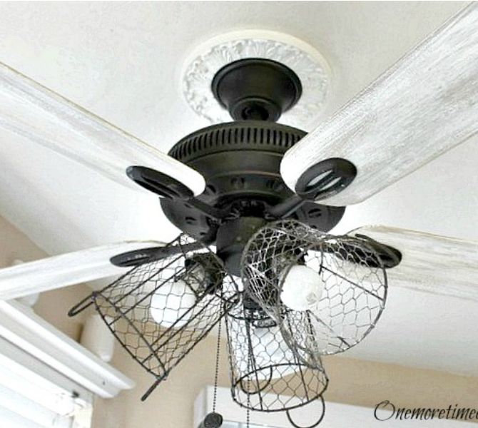 s 15 expensive looking lighting ideas that might surprise you, lighting, repurposing upcycling, Add baskets to lights for farmhouse charm