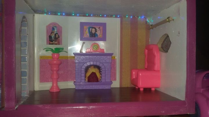 wooden barbie house, crafts, woodworking projects