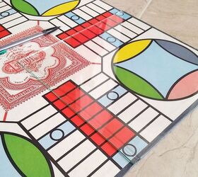 vintage parcheesi game board clock, crafts, repurposing upcycling, wall decor