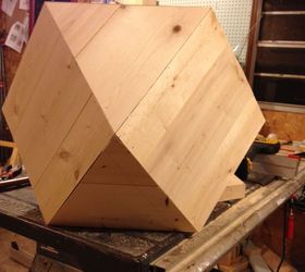 the octotrisquaragon another geometric project, diy, how to, painted furniture, woodworking projects