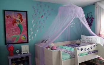 Child's Mermaid Themed Room #kidspace